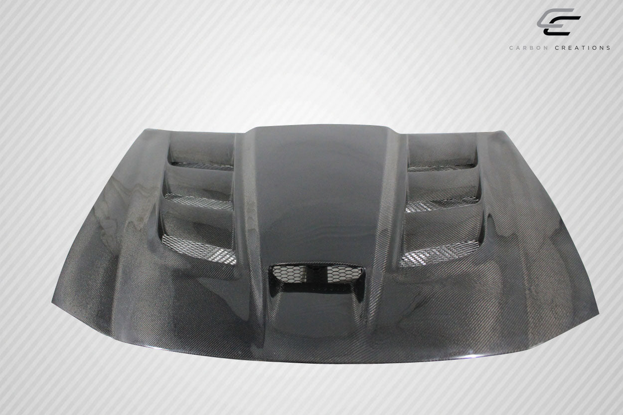 2006-2010 Dodge Charger Carbon Creations DriTech Viper Look Hood - 1 Piece
