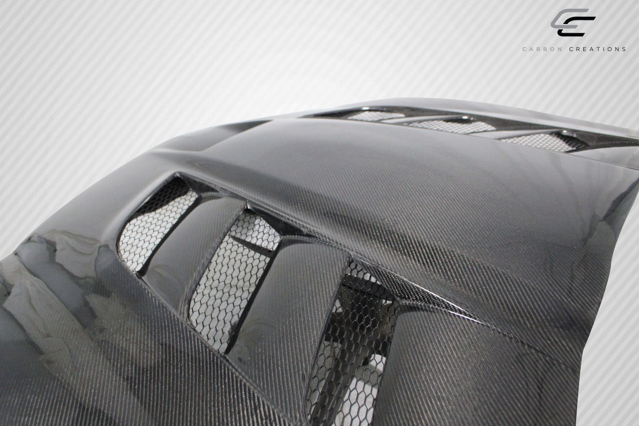 2006-2010 Dodge Charger Carbon Creations DriTech Viper Look Hood - 1 Piece