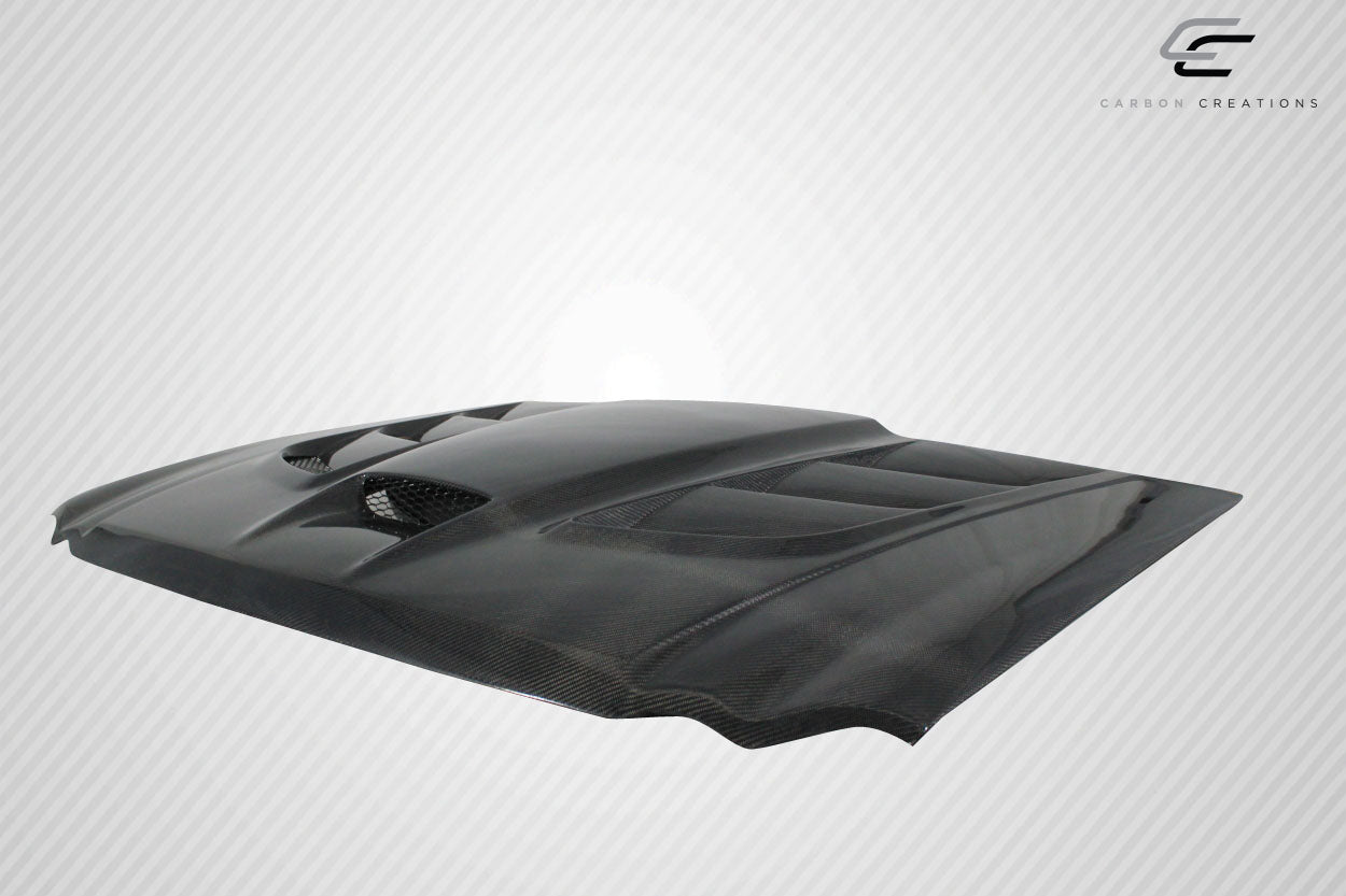 2005-2010 Jeep Grand Cherokee Carbon Creations DriTech Viper Look Hood - 1 Piece