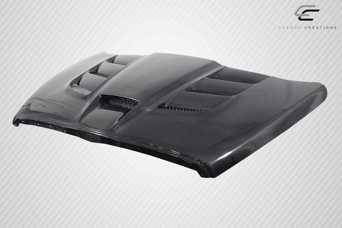 2002-2008 Dodge Ram Carbon Creations DriTech Viper Look Hood - 1 Piece