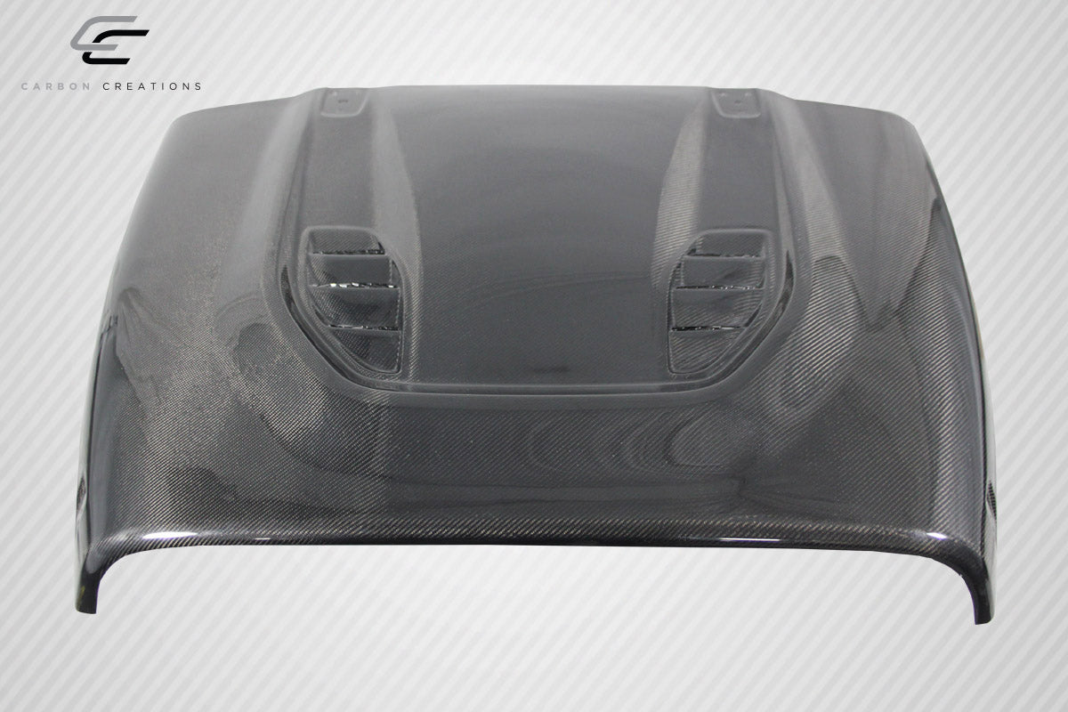 1997-2006 Jeep Wrangler Carbon Creations DriTech Power Dome Hood - 1 Piece