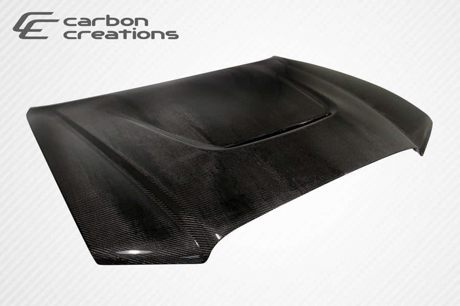 2011-2014 Dodge Charger Carbon Creations DriTech SRT Look Hood - 1 Piece