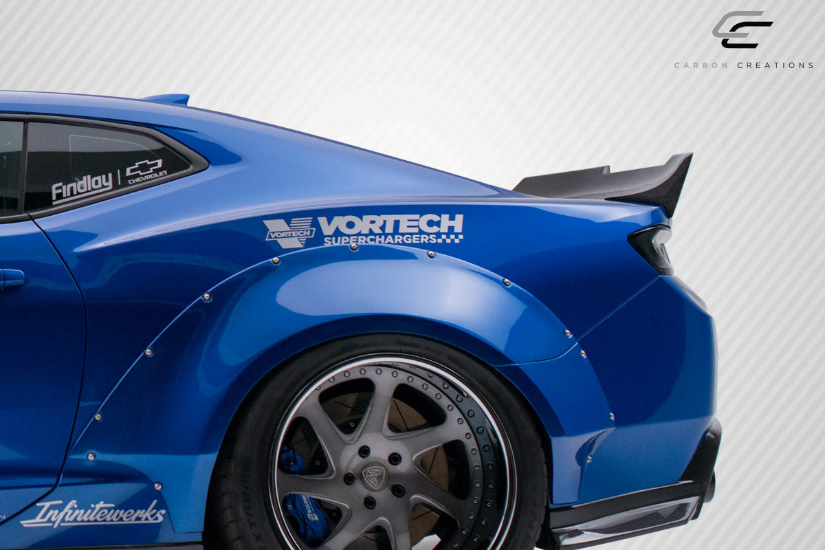 2016-2023 Chevrolet Camaro Carbon Creations DriTech Grid Rear Wing Spoiler - 1 Piece