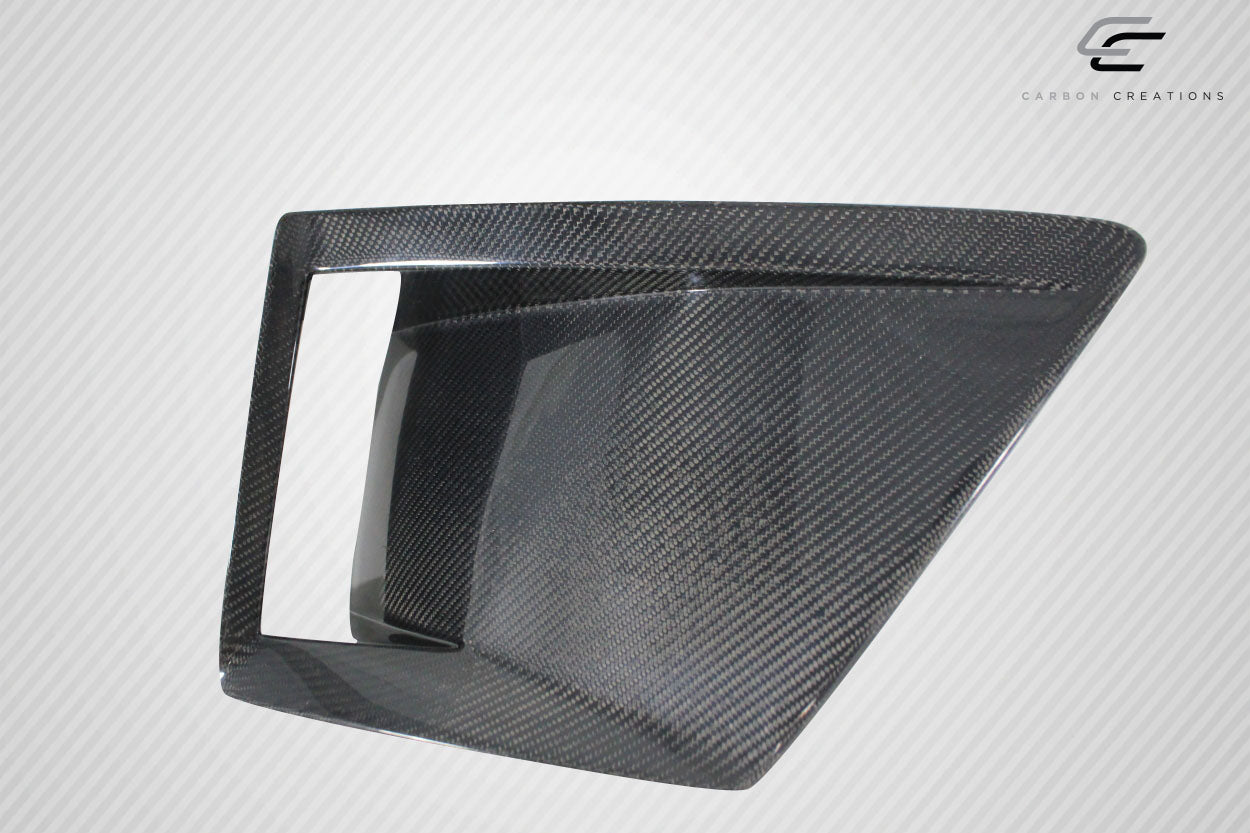 2016-2018 Chevrolet Camaro Carbon Creations DriTech Grid Front Bumper Air Duct Extensions Add Ons Spat Extensions - 2 Piece