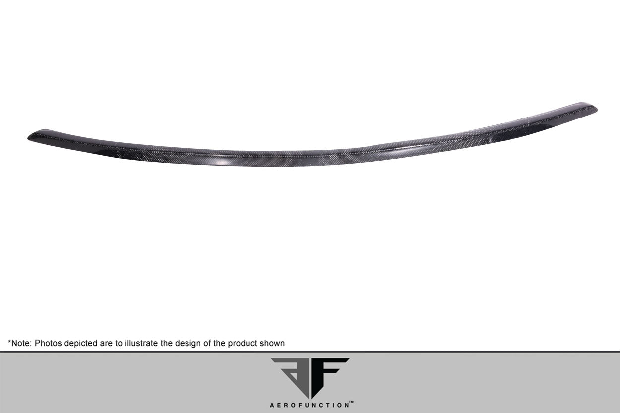 2003-2010 Bentley Continental GT GTC Carbon AF-2 Front Lip Spoiler ( CFP ) - 1 Piece ( Must be used with Carbon AF-2 Front Bumper) (S)