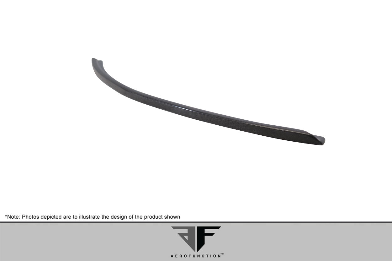 2003-2010 Bentley Continental GT GTC Carbon AF-2 Front Lip Spoiler ( CFP ) - 1 Piece ( Must be used with Carbon AF-2 Front Bumper) (S)