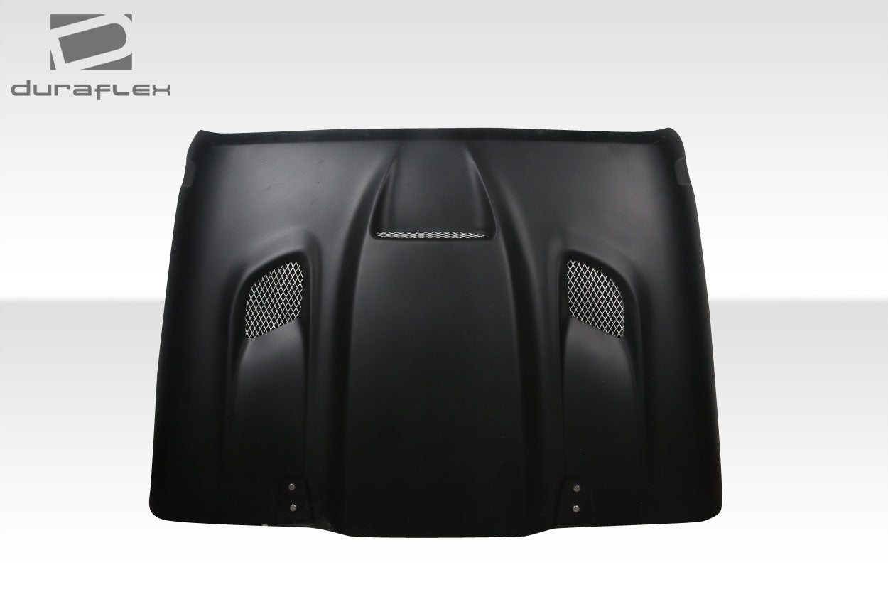 2007-2018 Jeep Wrangler Duraflex Hellcat Look Hood - 1 Piece