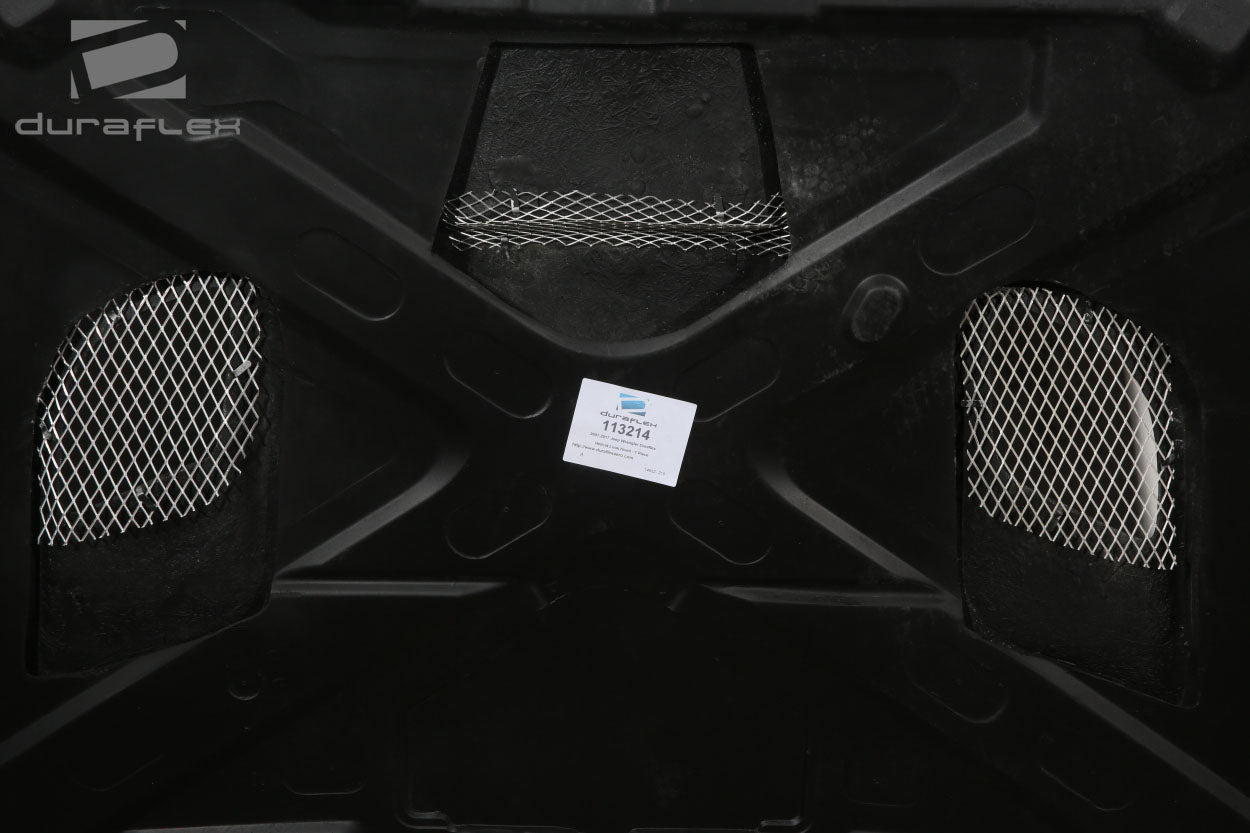 2007-2018 Jeep Wrangler Duraflex Hellcat Look Hood - 1 Piece