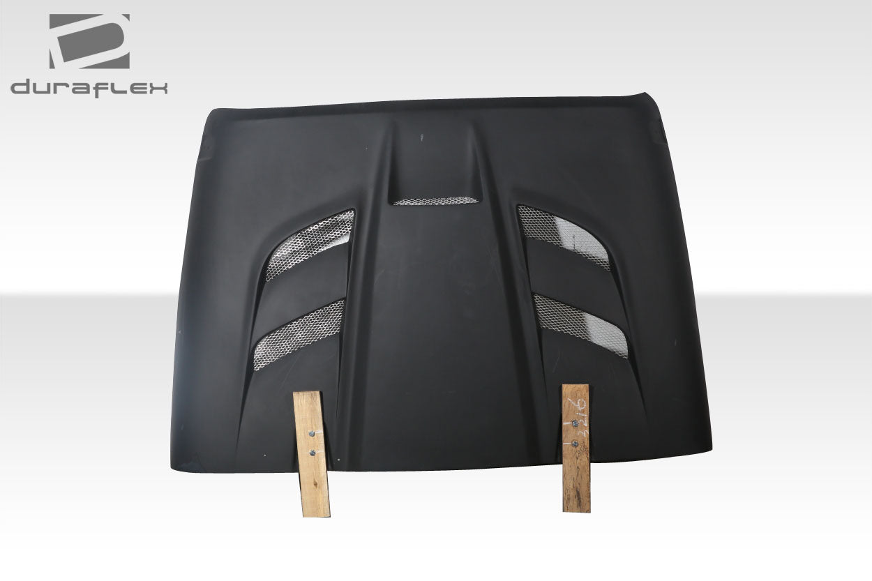 2007-2018 Jeep Wrangler Duraflex Viper Look Hood - 1 Piece