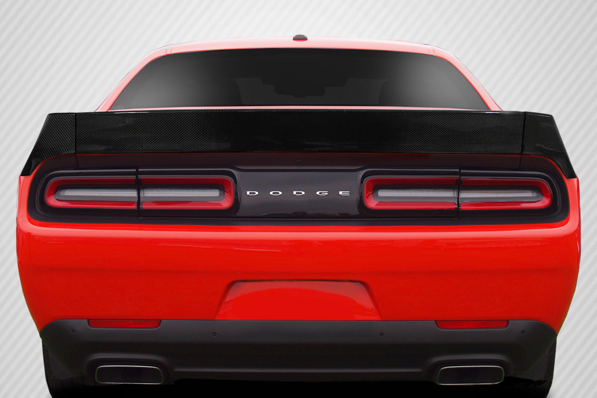 2008-2023 Dodge Challenger Carbon Creations DriTech Novara Wing - 3 Piece (S)