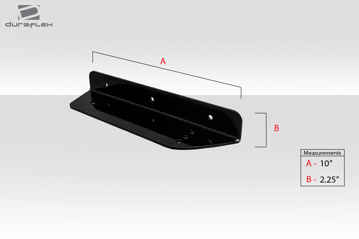 Universal 66" Duraflex VRX V1 Short Wing Complete Kit - 9 Piece