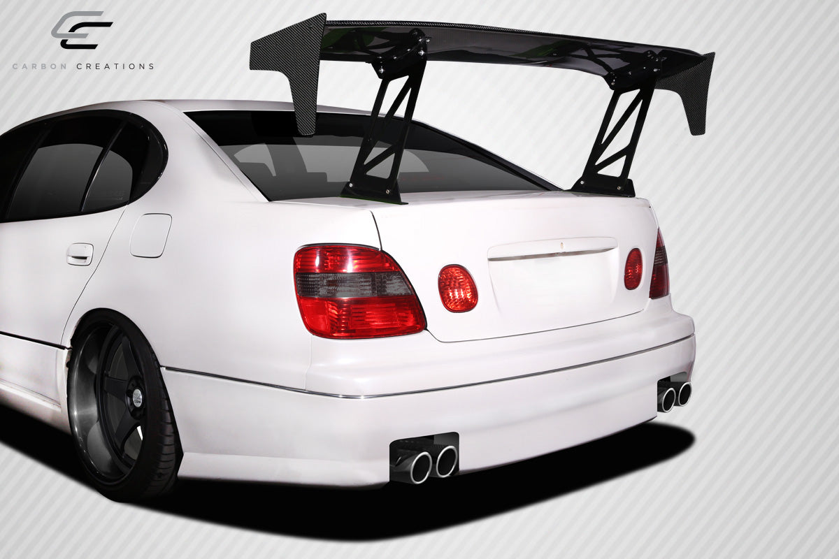 2020-2023 Toyota Supra Carbon Creations TRD Look Door Panel Garnish - 2 Pieces