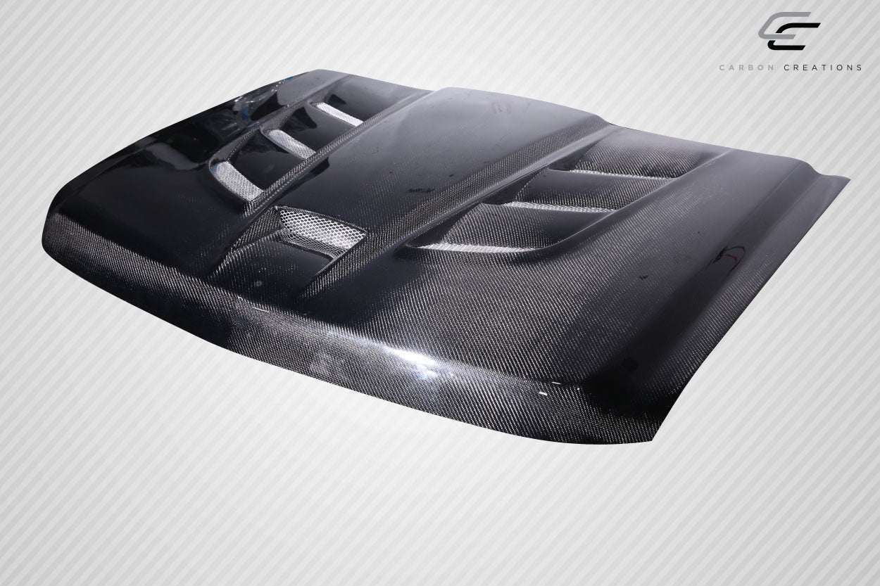 2007-2013 Chevrolet Silverado Carbon Creations Viper Look Hood - 1 Piece
