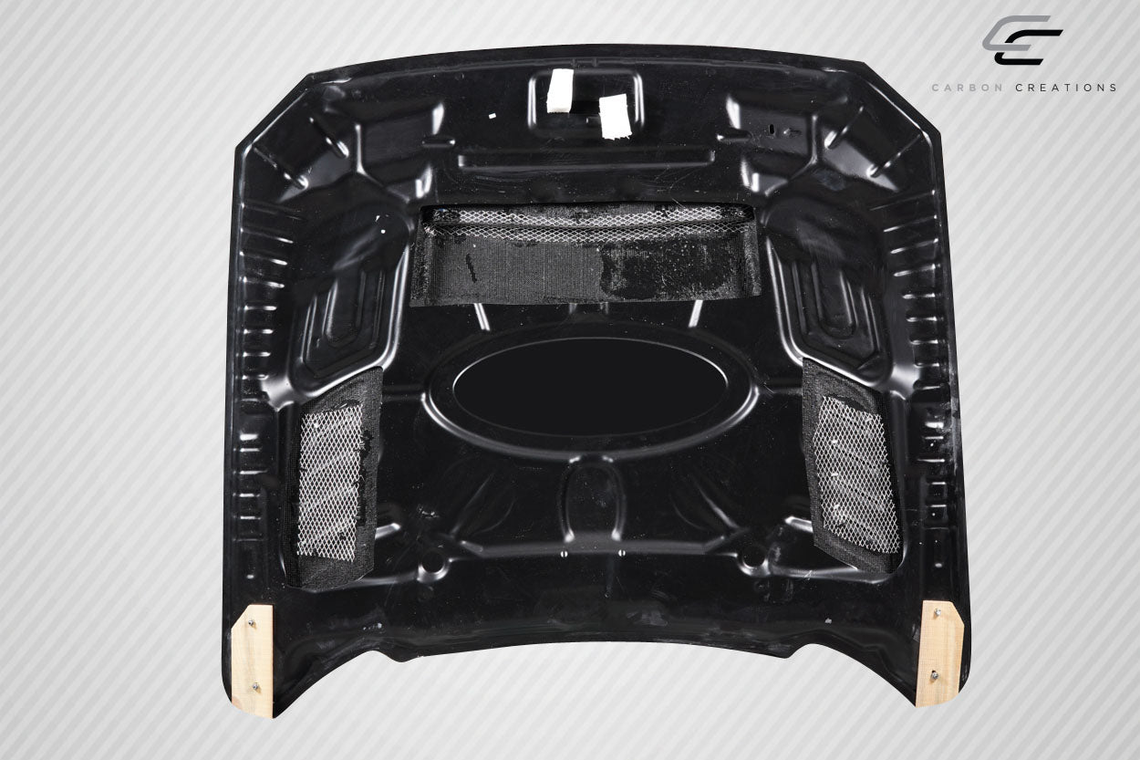 2015-2017 Ford Mustang Carbon Creations CVX V2 Hood - 1 Piece