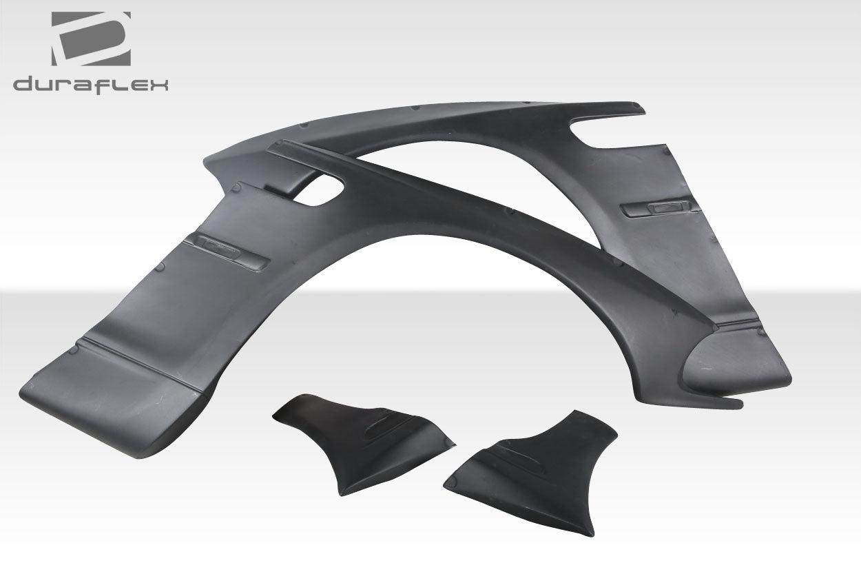 2001-2006 BMW M3 E46 Duraflex Circuit Front Fender Flares - 4 Piece