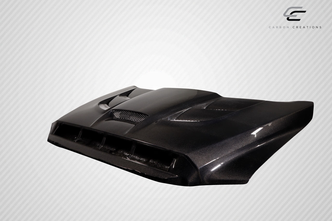 2014-2021 Toyota Tundra Carbon Creations Viper Look Hood - 1 Piece