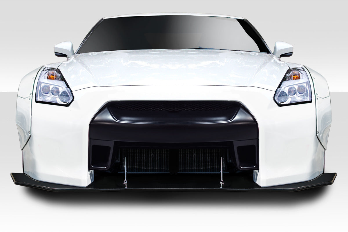 Universal Carbon Creations Type 3 Front Lip Splitter - 1 Piece