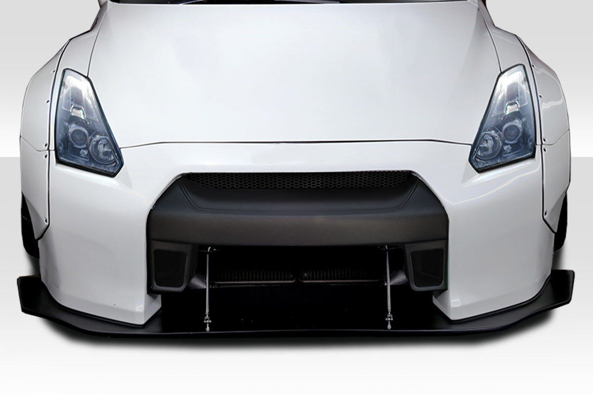 Universal Carbon Creations Type 3 Front Lip Splitter - 1 Piece