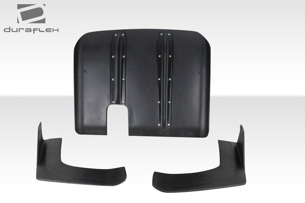 2009-2016 Nissan GT-R R35 Duraflex LBW Rear Diffuser / Splitters - 3 Piece