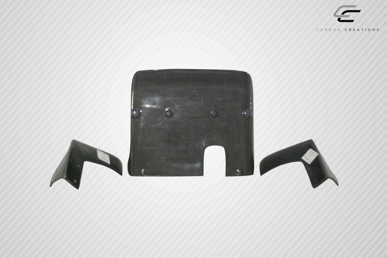2009-2016 Nissan GT-R R35 Carbon Creations LBW Rear Diffuser / Splitters - 3 Piece