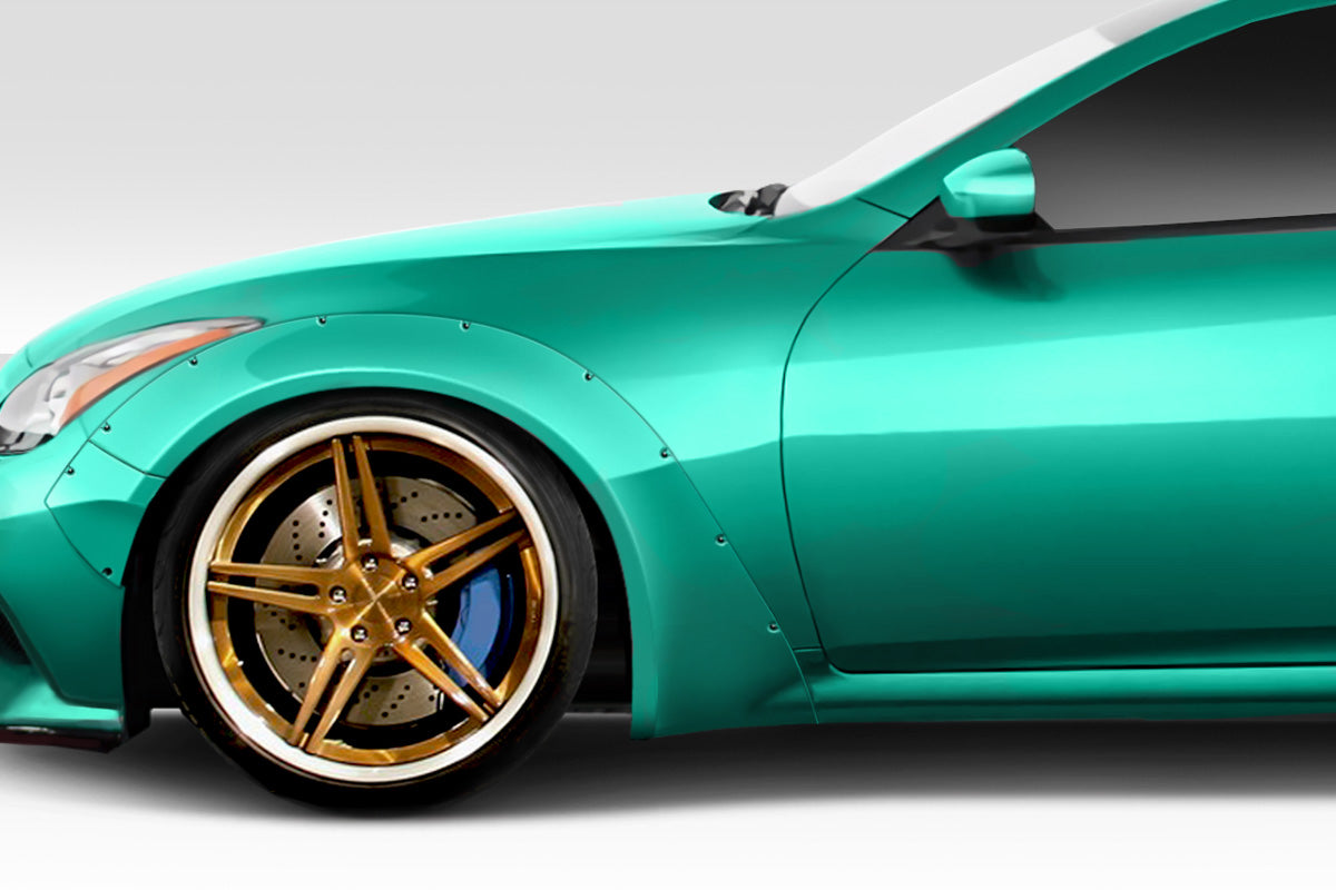 2008-2015 Infiniti G Coupe G37 Q60 Duraflex LBW Kit - 15 Piece