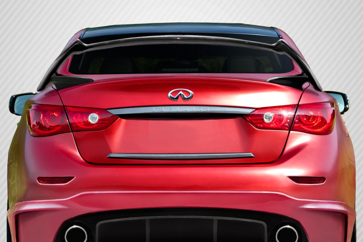 2014-2023 Infiniti Q50 Carbon Creations Impulse Rear Wing Spoiler - 1 Piece (S)