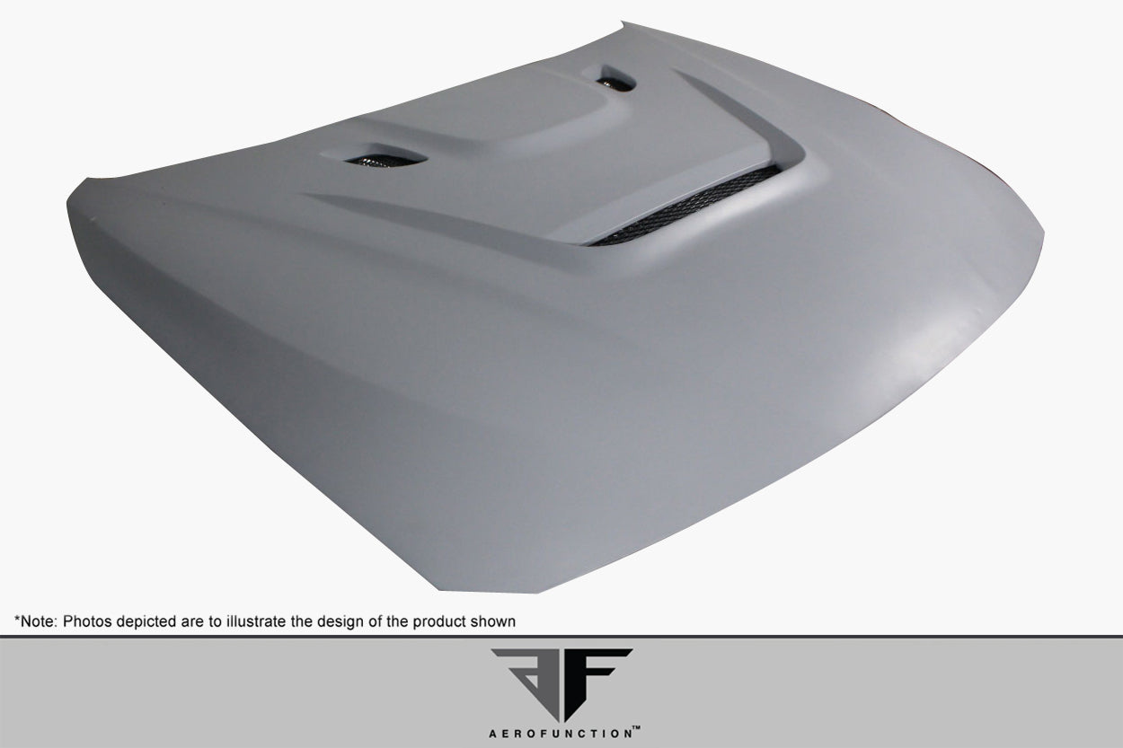 2012-2018 BMW 3 Series F30 / 2014-2020 4 Series F32 AF-1 Hood ( GFK ) - 1 Piece
