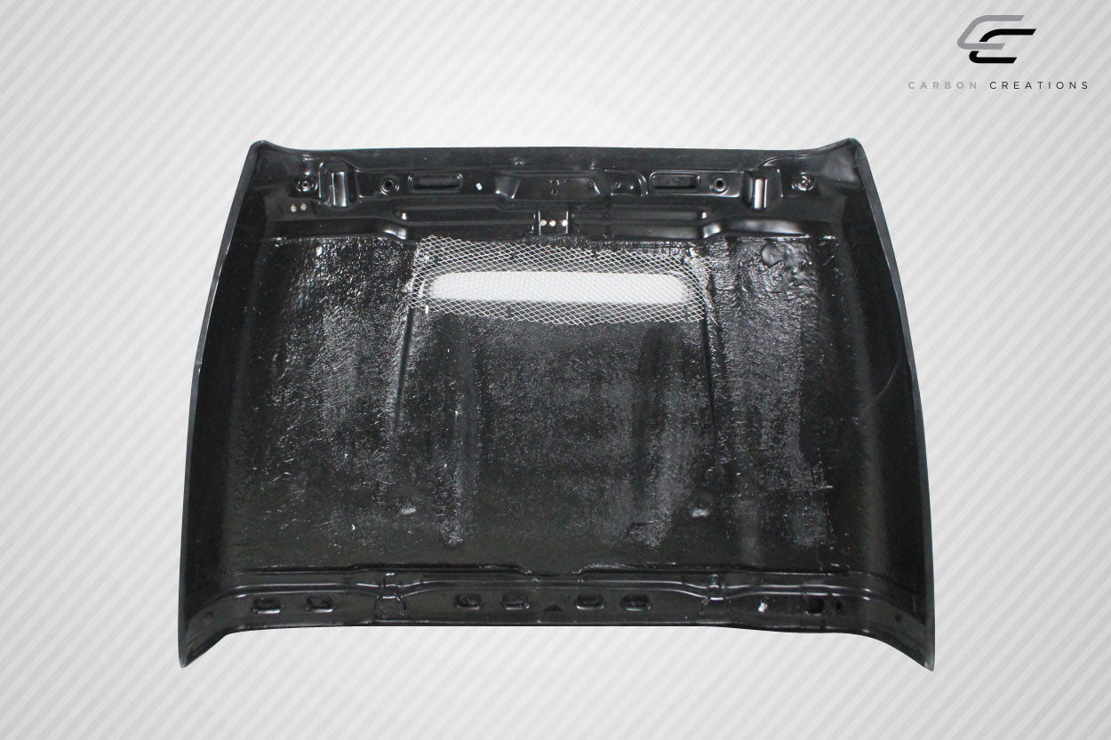 1997-2006 Jeep Wrangler Carbon Creations Heat Reduction Hood (fits all models without highline fenders) - 1 Piece