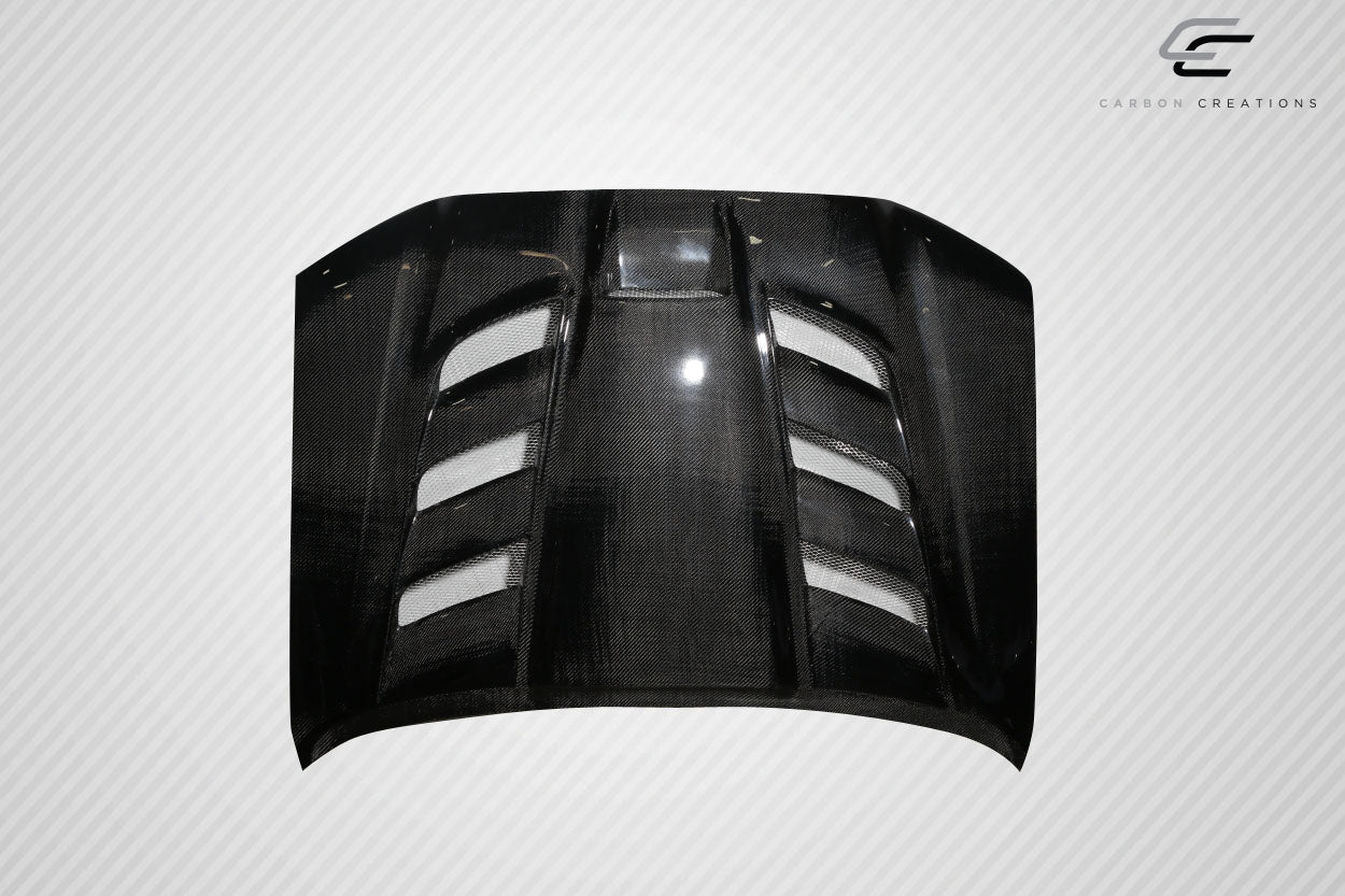 2012-2015 Toyota Tacoma Carbon Creations Viper Look Hood - 1 Piece