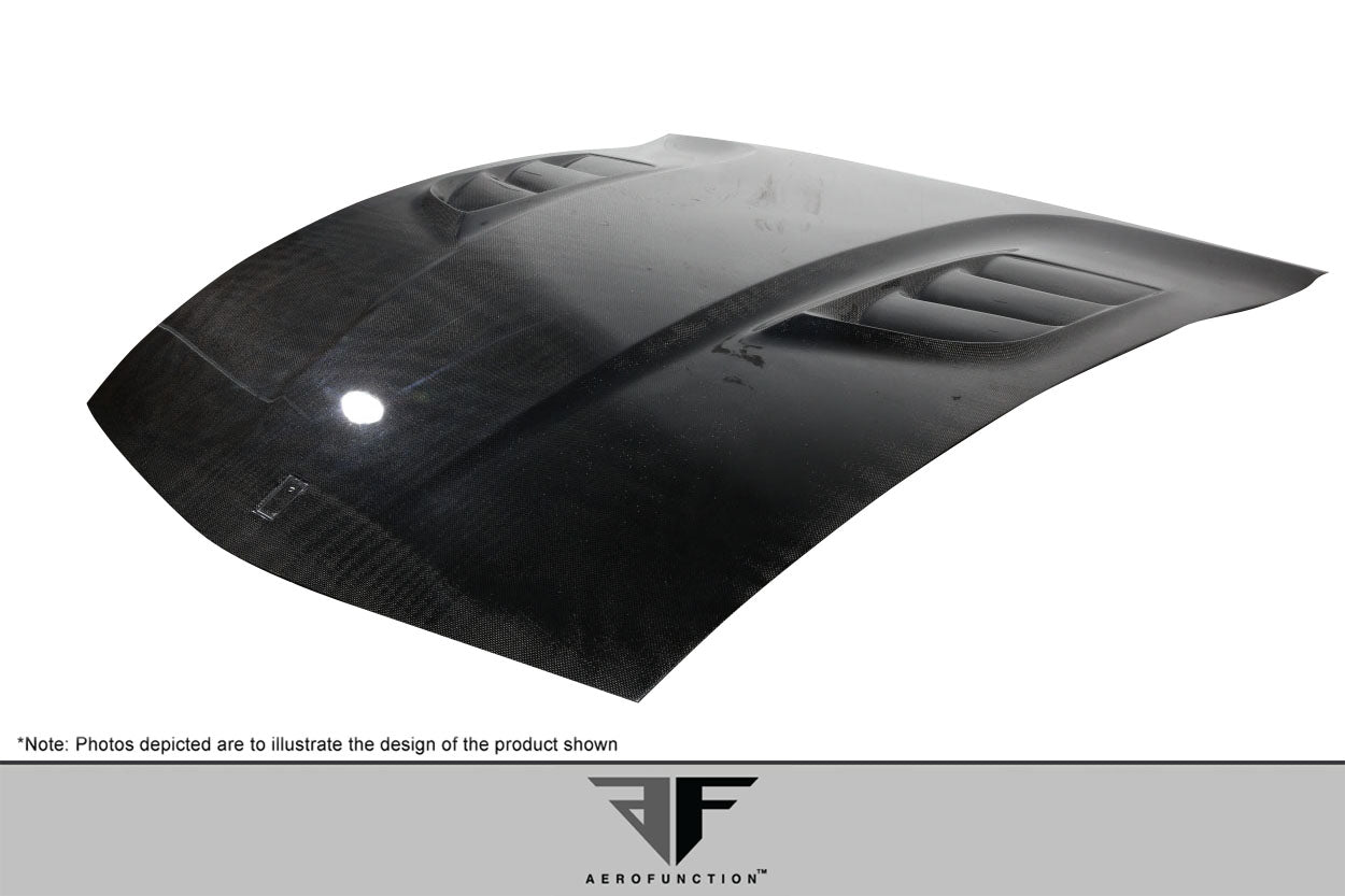 2006-2012 Ferrari 599 Carbon AF-1 Race Hood ( CFP ) - 1 Piece