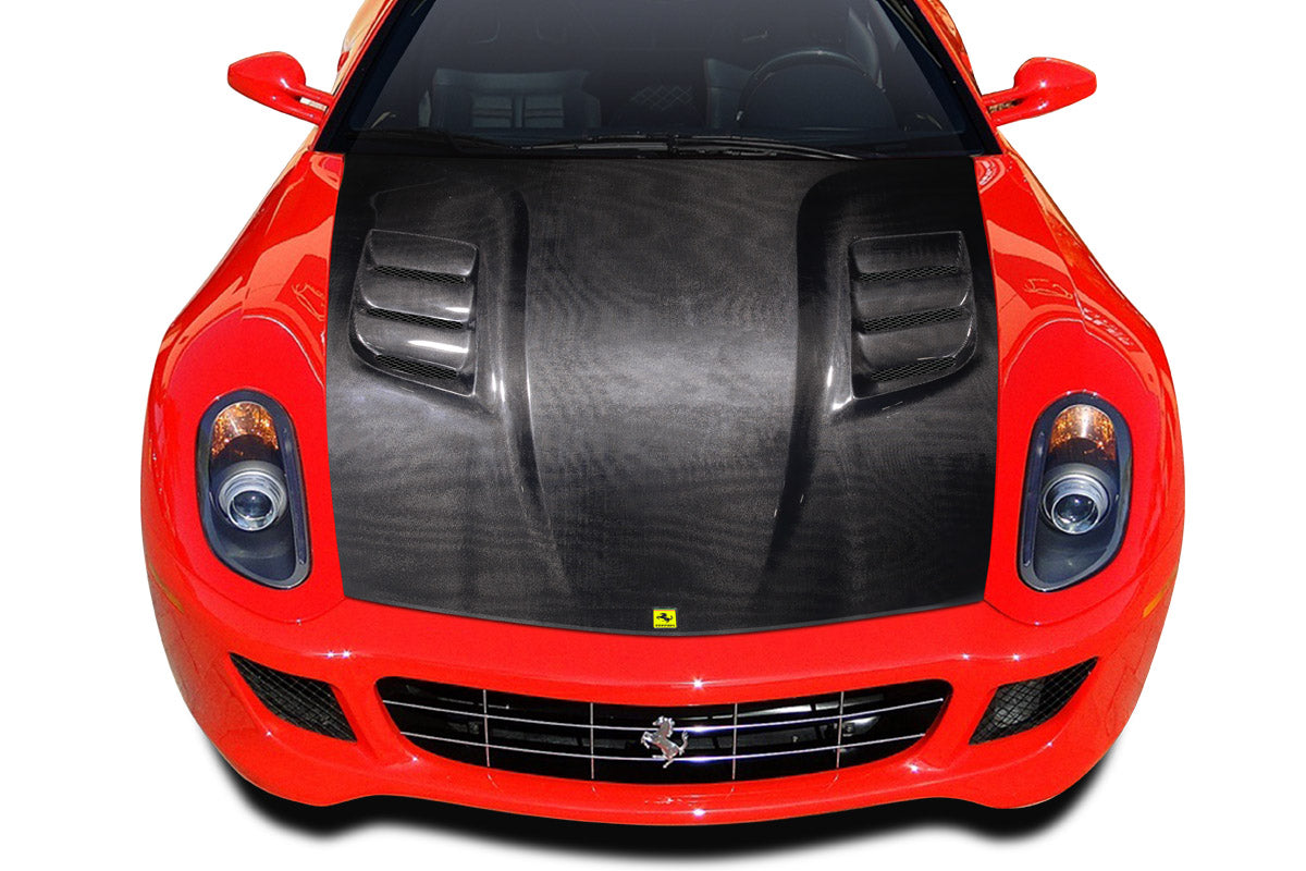 2006-2012 Ferrari 599 Carbon AF-1 Race Hood ( CFP ) - 1 Piece (S)