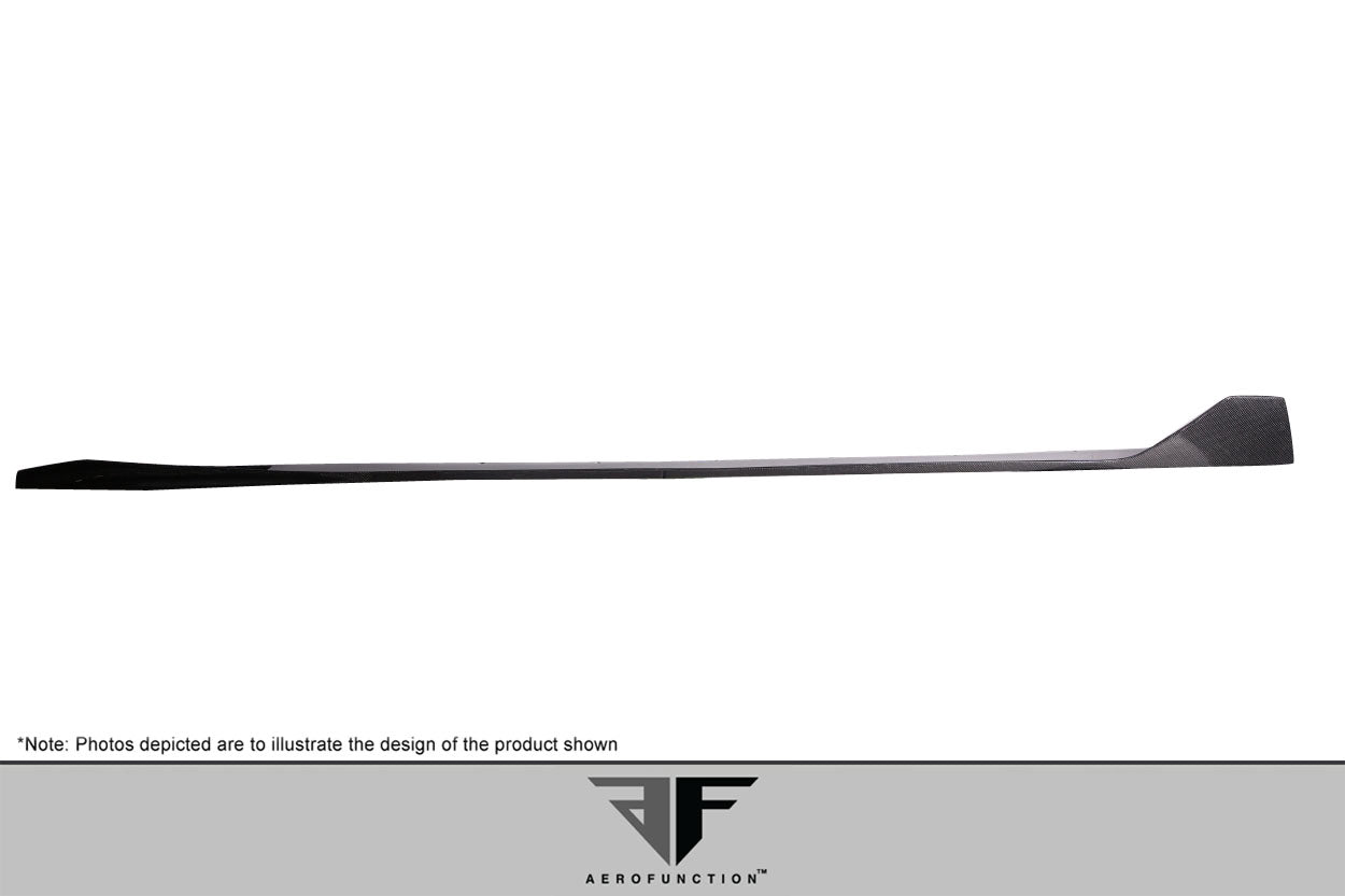 2011-2017 Lamborghini Aventador Carbon AF-1 Side Skirts ( CFP ) - 2 Piece