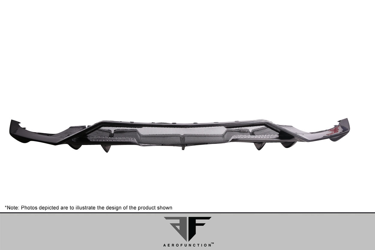 2011-2017 Lamborghini Aventador Carbon AF-1 Rear Diffuser ( CFP ) - 1 Piece (S)