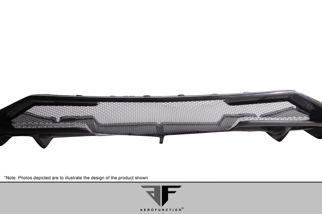 2011-2017 Lamborghini Aventador Carbon AF-1 Rear Diffuser ( CFP ) - 1 Piece