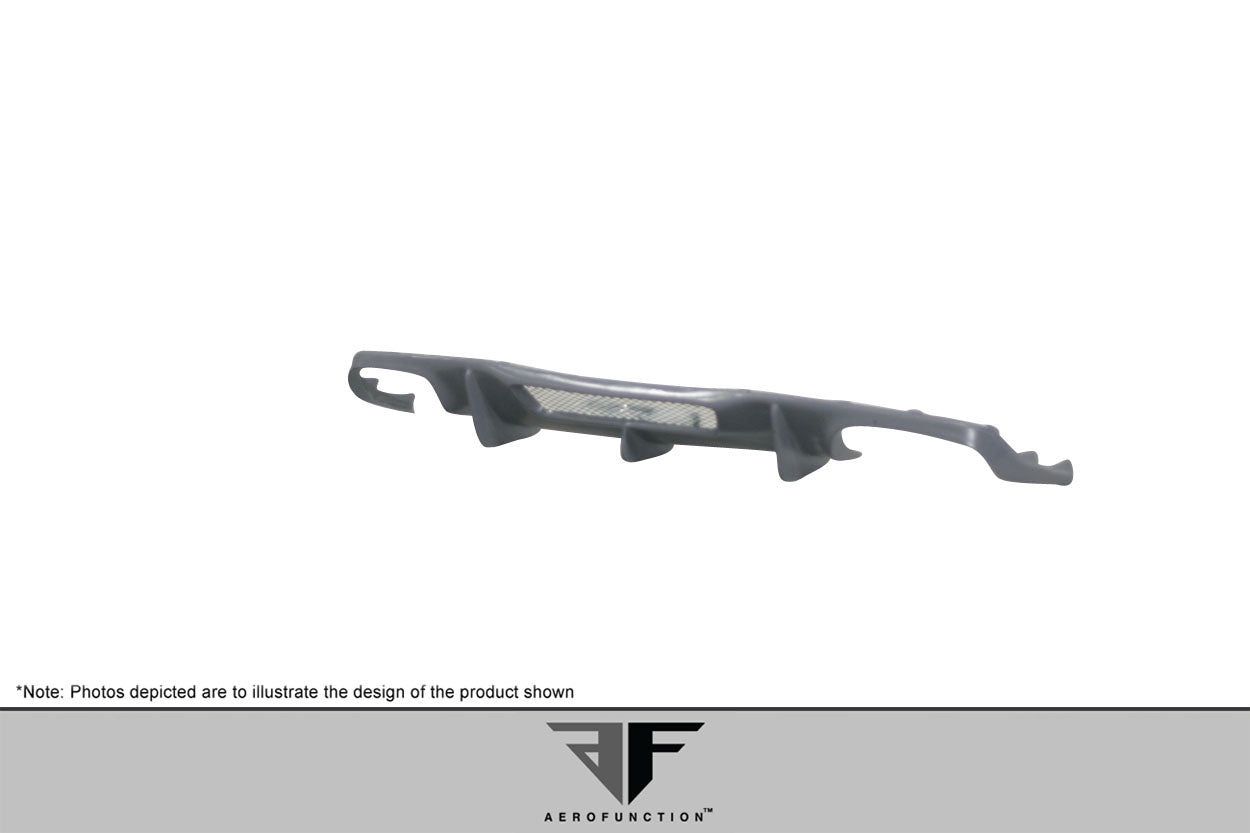 2012-2018 Mercedes W218 CLS63 AF-1 Rear Diffuser ( GFK ) - 1 Piece