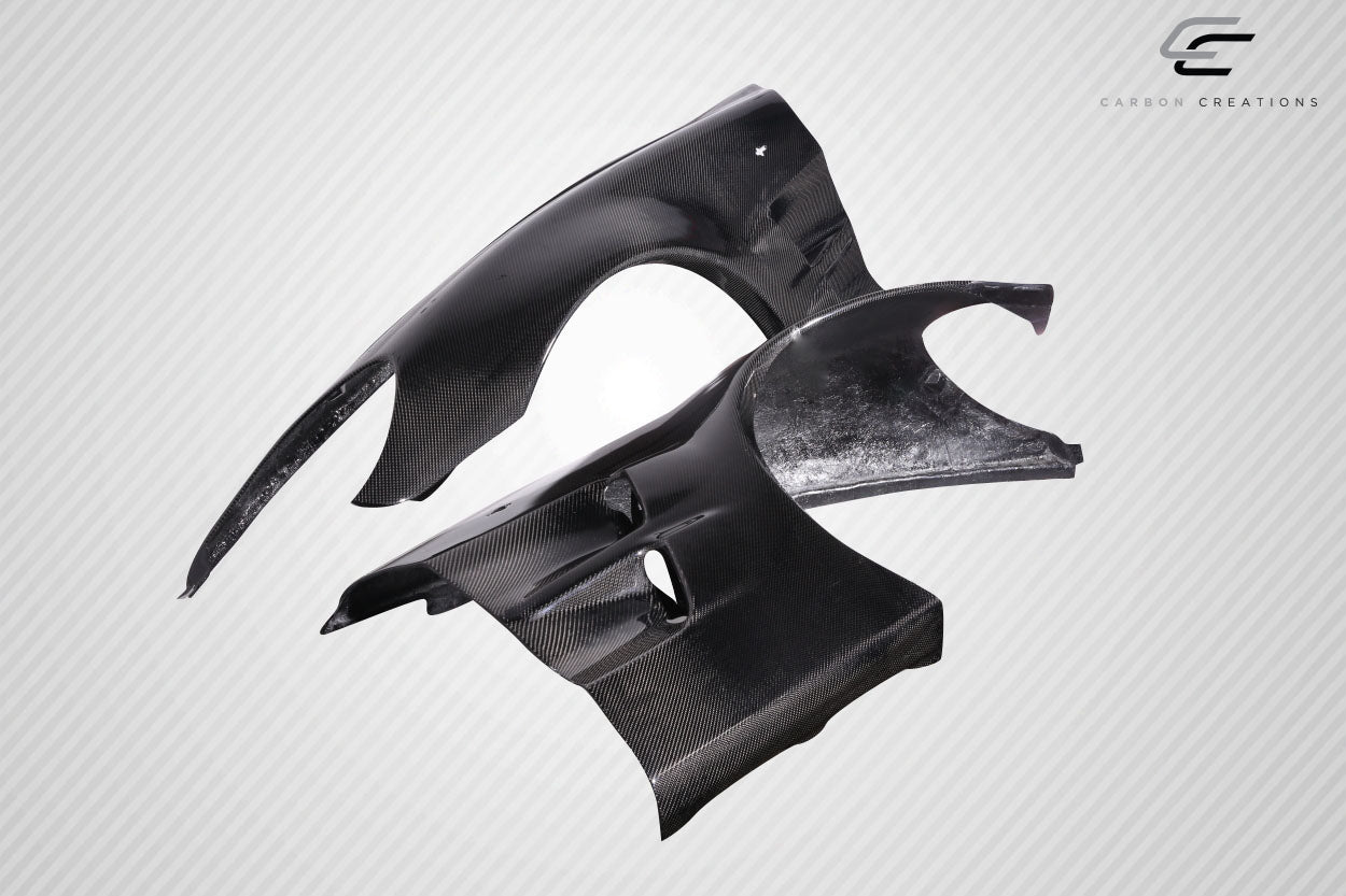 2005-2013 Chevrolet Corvette C6 Carbon Creations ZR1 Look Front Fenders - 2 Piece