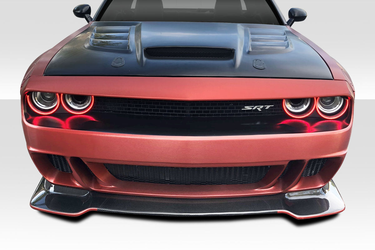 2014-2015 Chevrolet Camaro Duraflex ZL1 V2 Look Front Bumper - 1 Piece