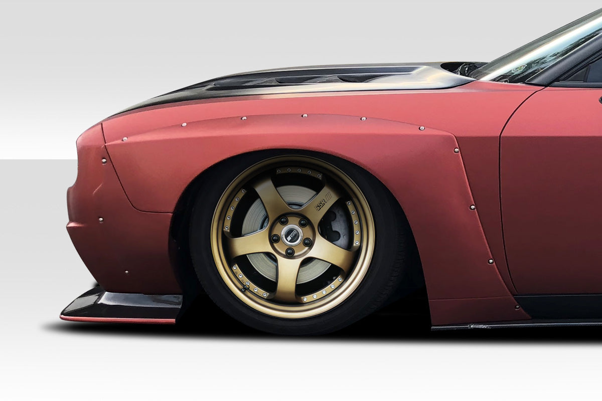 2008-2014 Dodge Challenger Duraflex Circuit Body Kit - 15 Pieces