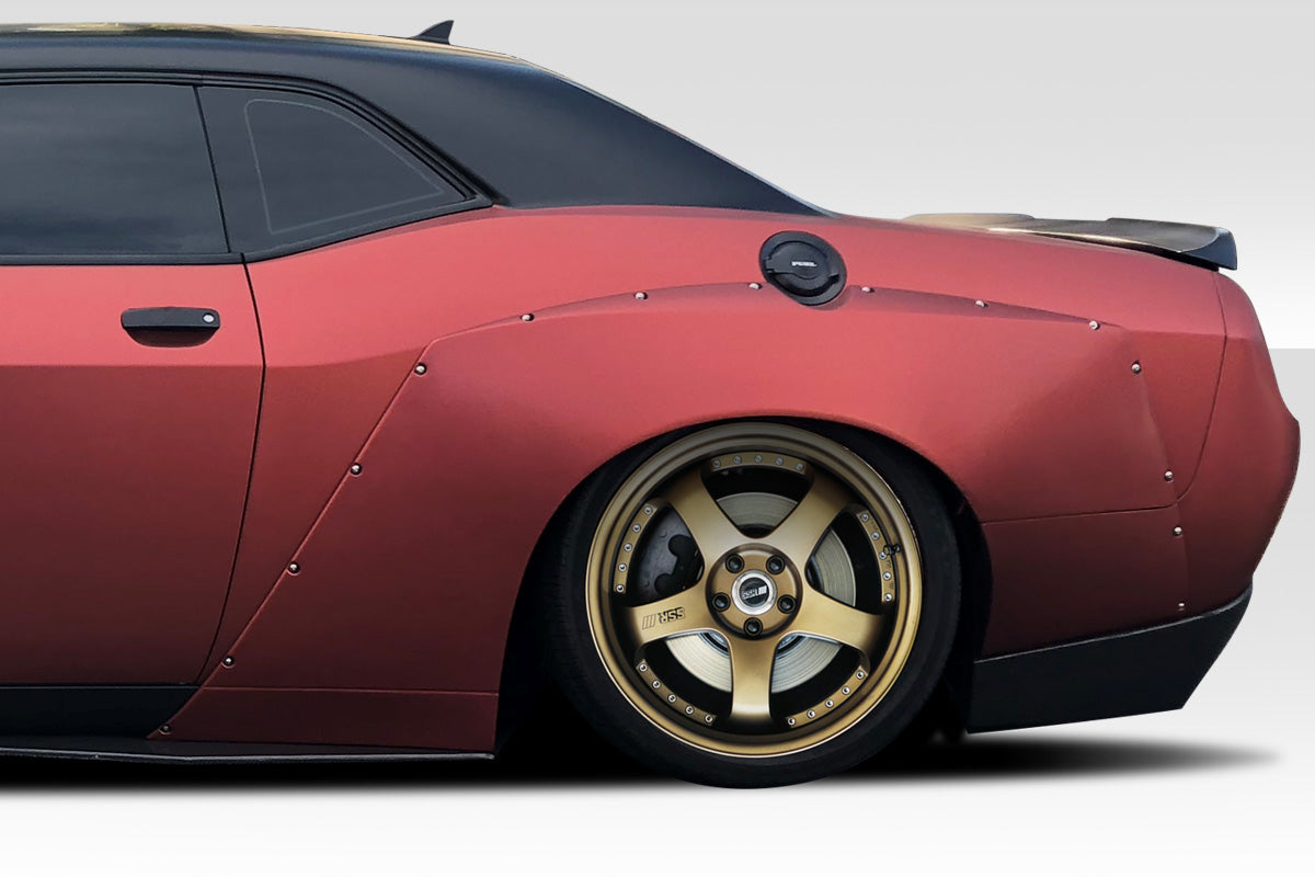 2008-2014 Dodge Challenger Duraflex Circuit Body Kit - 15 Pieces