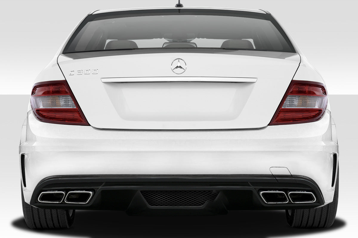 2012-2014 Mercedes C63 W204 4DR Sedan Duraflex Black Series Look Rear Bumper - 1 Piece (S)
