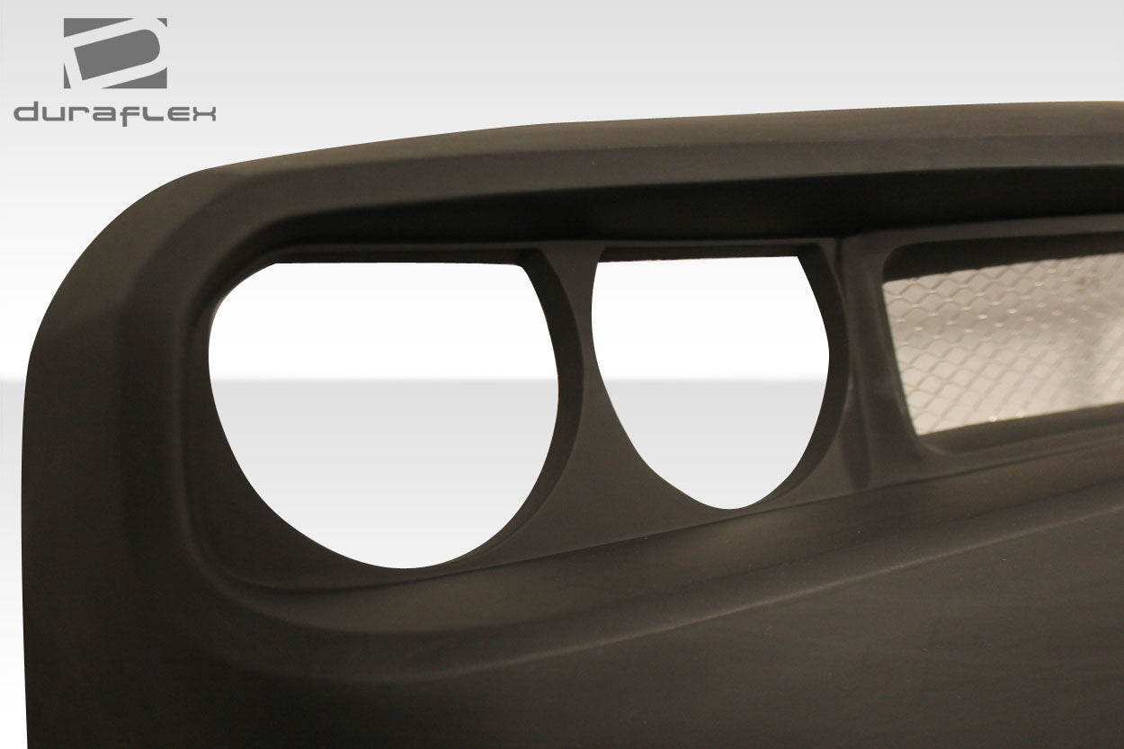 2008-2014 Dodge Challenger Duraflex Hellcat Look Front Bumper - 1 Piece