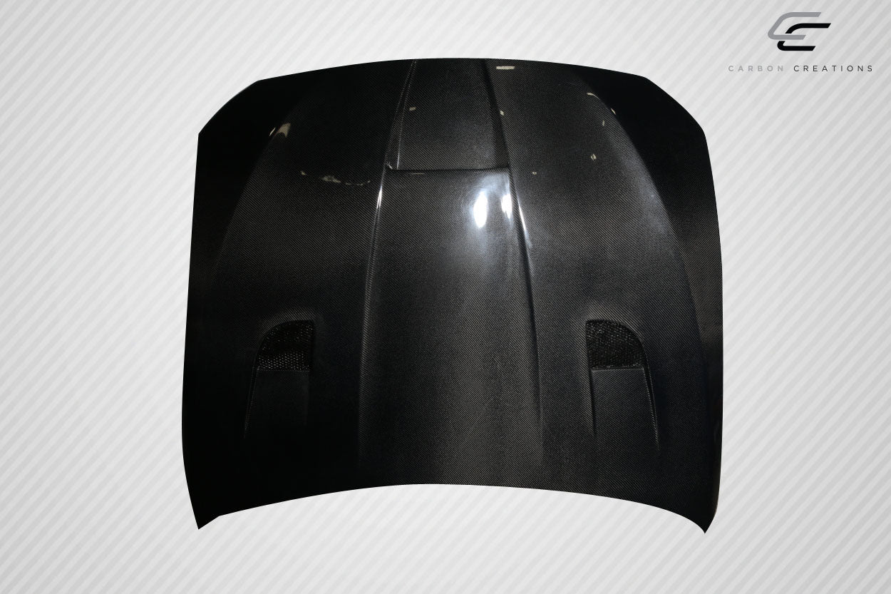 2011-2016 BMW 5 Series F10 4DR Carbon Creations DriTech Craze Hood - 1 Piece