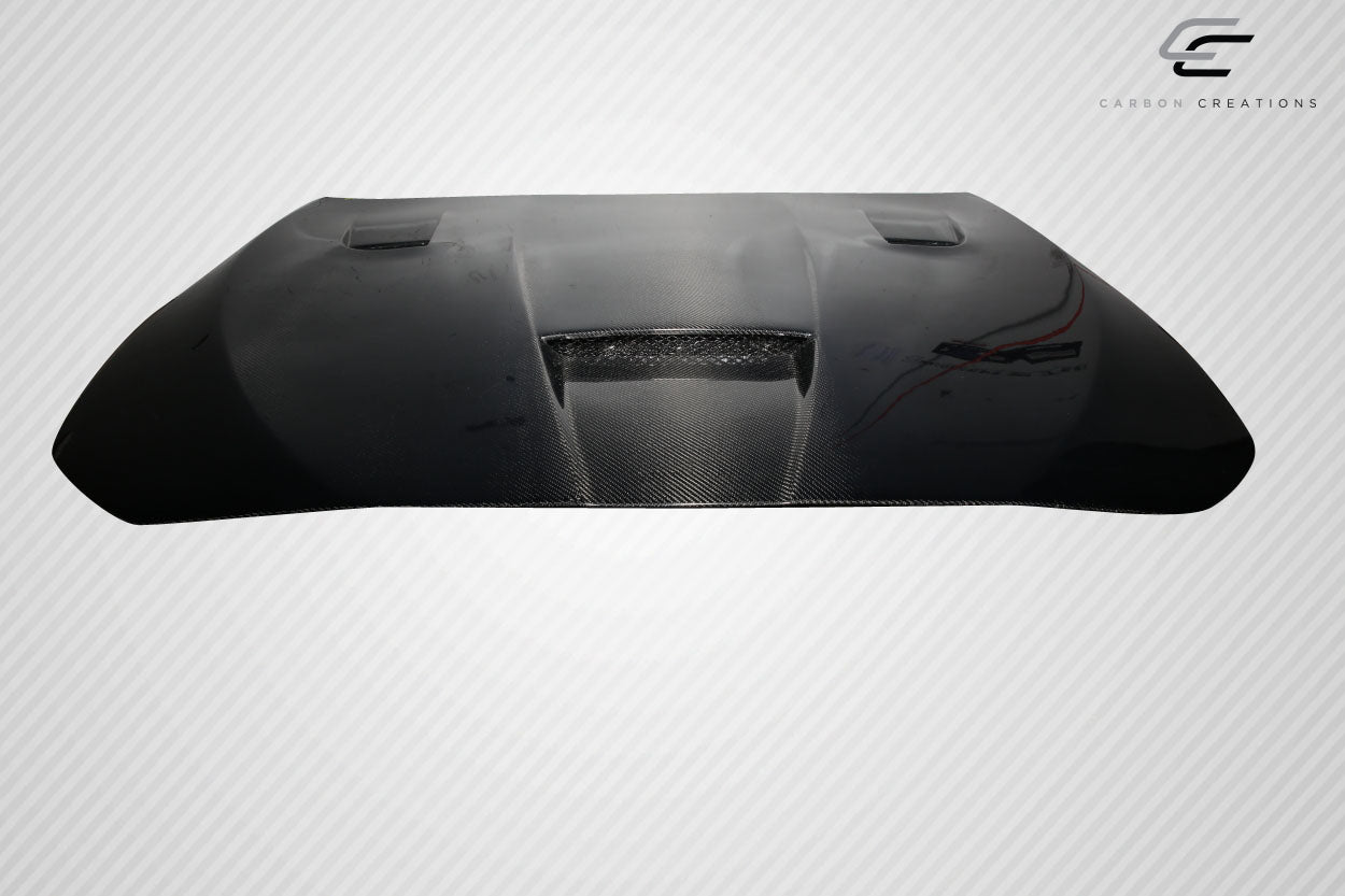 2011-2016 BMW 5 Series F10 4DR Carbon Creations DriTech Craze Hood - 1 Piece