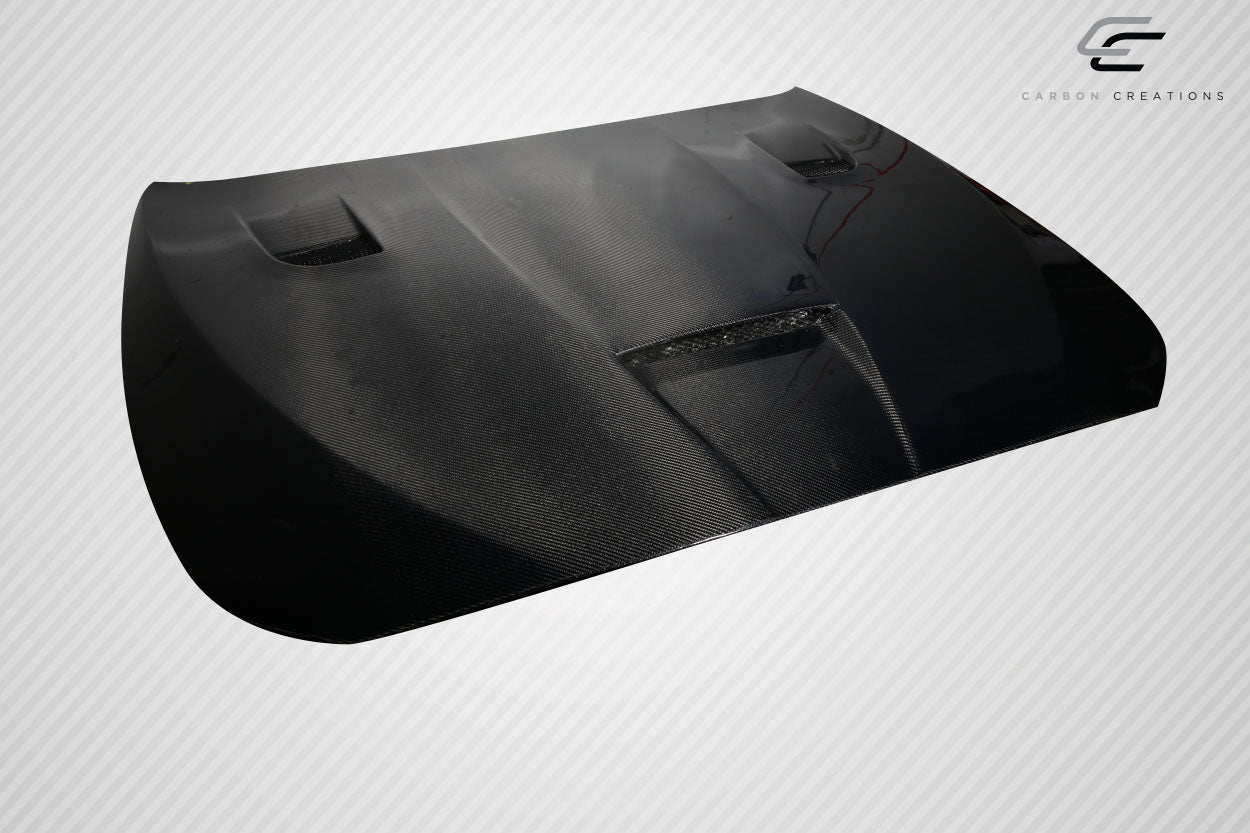 2011-2016 BMW 5 Series F10 4DR Carbon Creations DriTech Craze Hood - 1 Piece