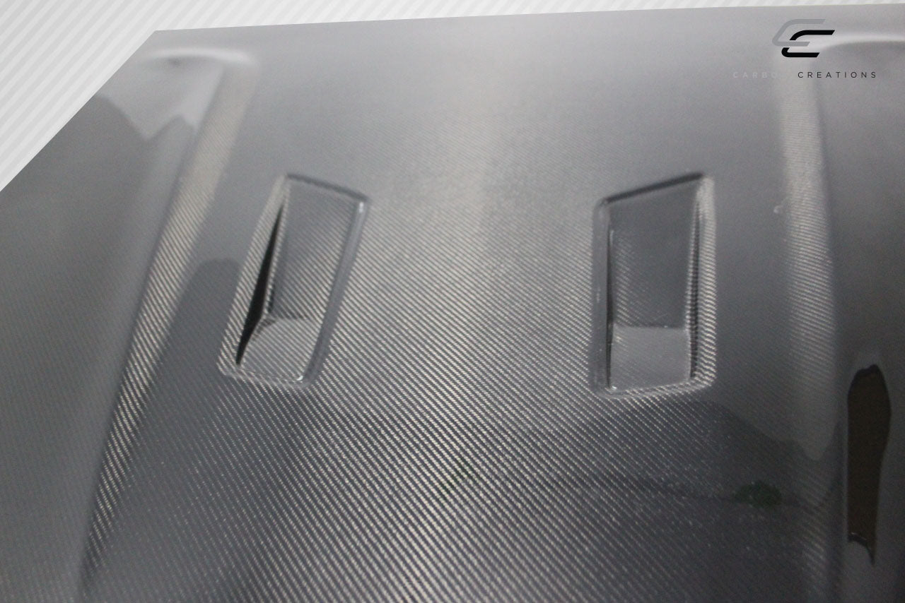 2015-2021 Mercedes C Class W205 Carbon Creations DriTech Black Series Look Hood - 1 Piece