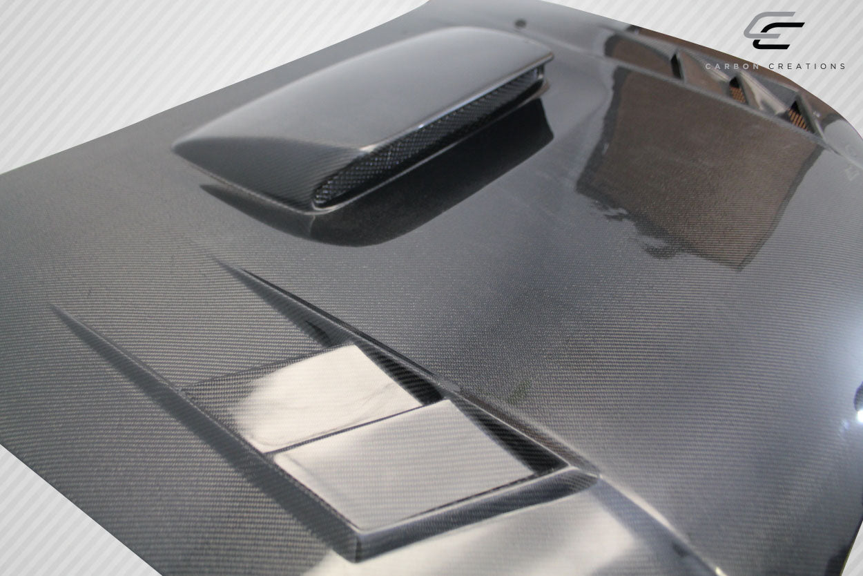 2004-2005 Subaru Impreza WRX STI Carbon Creations DriTech TS-1 Hood - 1 Piece