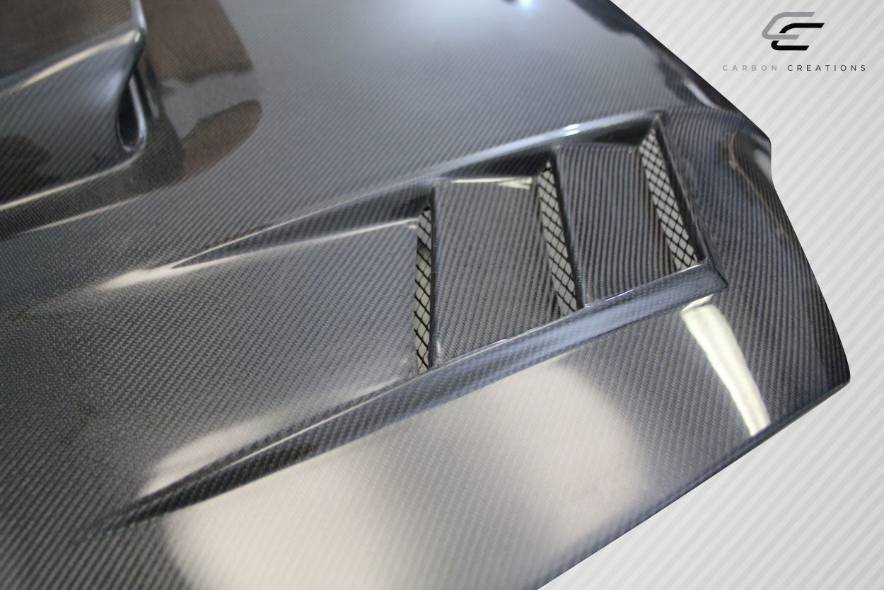 2004-2005 Subaru Impreza WRX STI Carbon Creations DriTech TS-1 Hood - 1 Piece