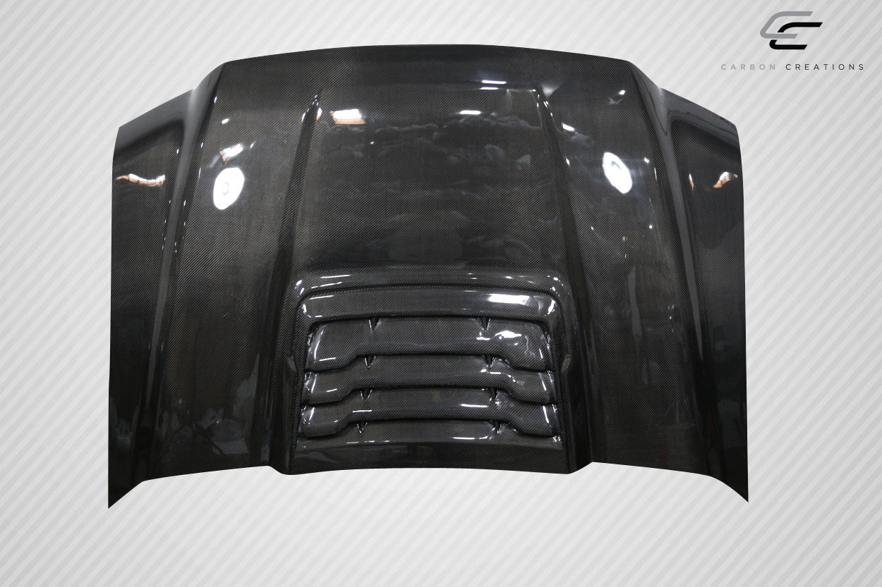1999-2007 Ford Super Duty / 2000-2005 Ford Excursion Carbon Creations Raptor Look Hood - 1 Piece