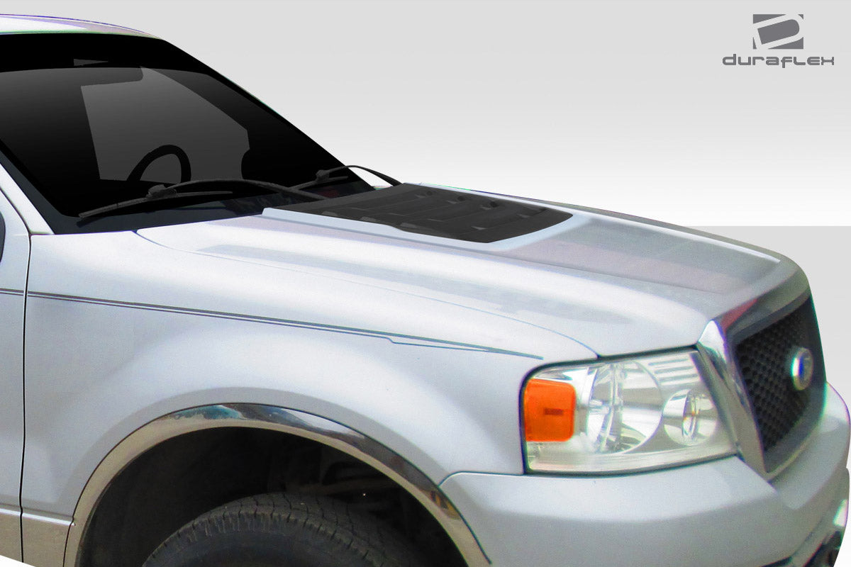 2004-2008 Ford F-150 Duraflex Raptor Look Hood - 1 Piece