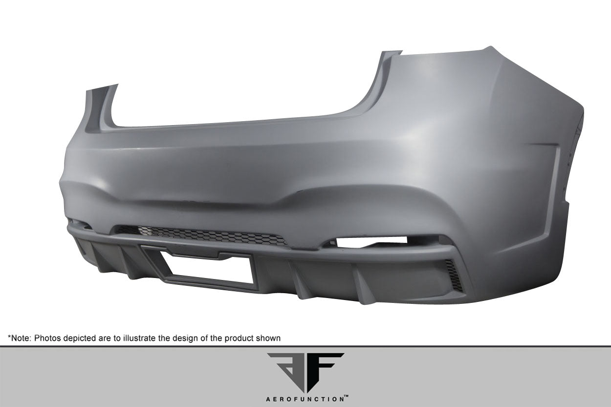 2015-2019 BMW X6 F16 / X6M F86 AF-1 Rear Bumper ( GFK ) - 1 Piece (S)
